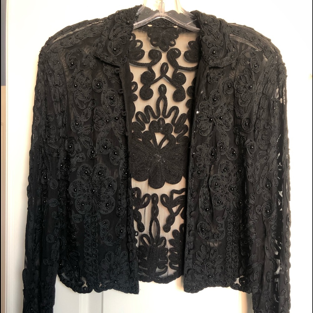 Bolero Style Evening Blouse/Jacket